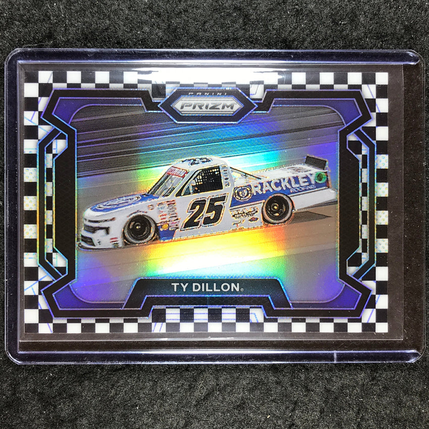 2024 Prizm NASCAR Racing TY DILLON Rides Checkered Flag 65/75 #42