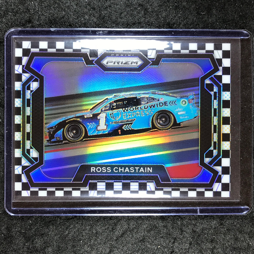 2024 Prizm NASCAR Racing ROSS CHASTAIN Rides Checkered Flag 66/75 #51