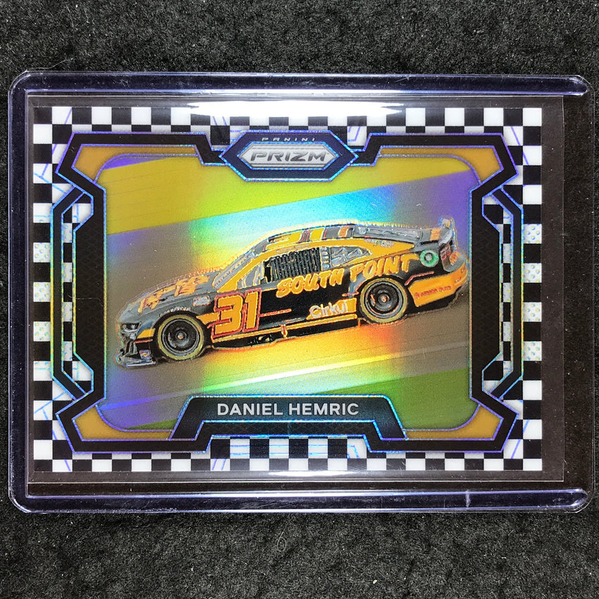 2024 Prizm NASCAR Racing DANIEL HEMRIC Rides Checkered Flag 58/75 #58