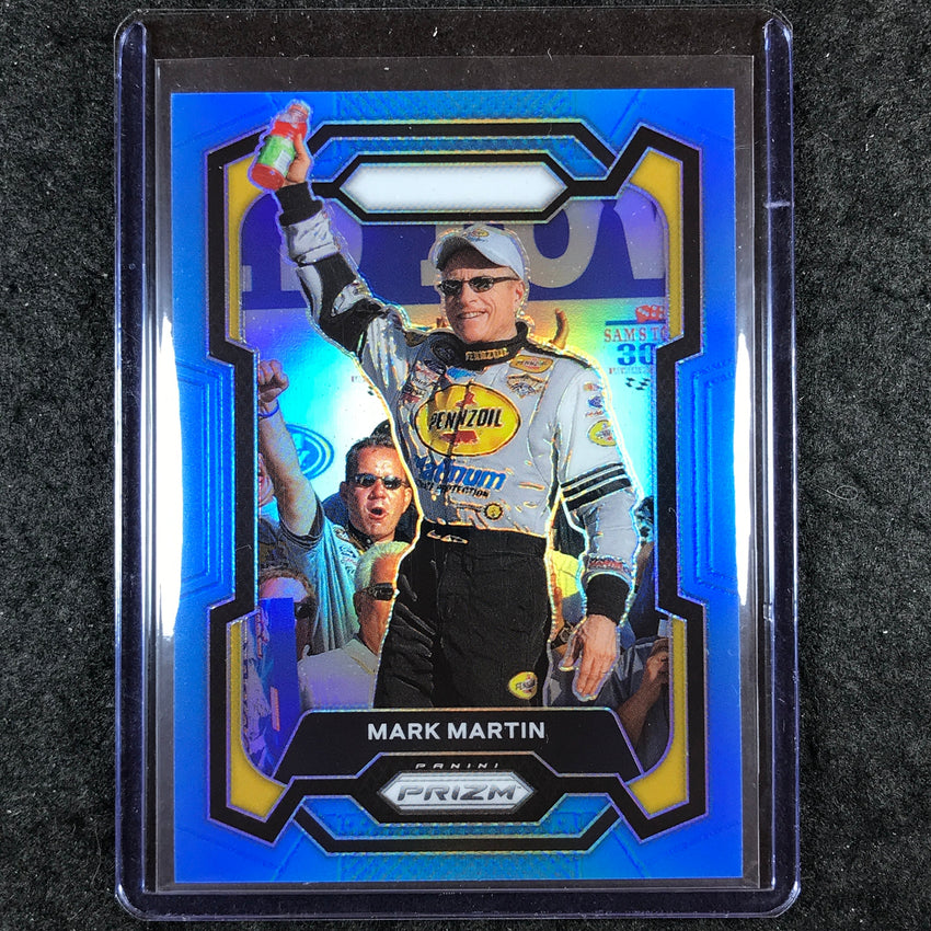 2024 Prizm NASCAR Racing MARK MARTIN Base Carolina Blue 48/49 #61