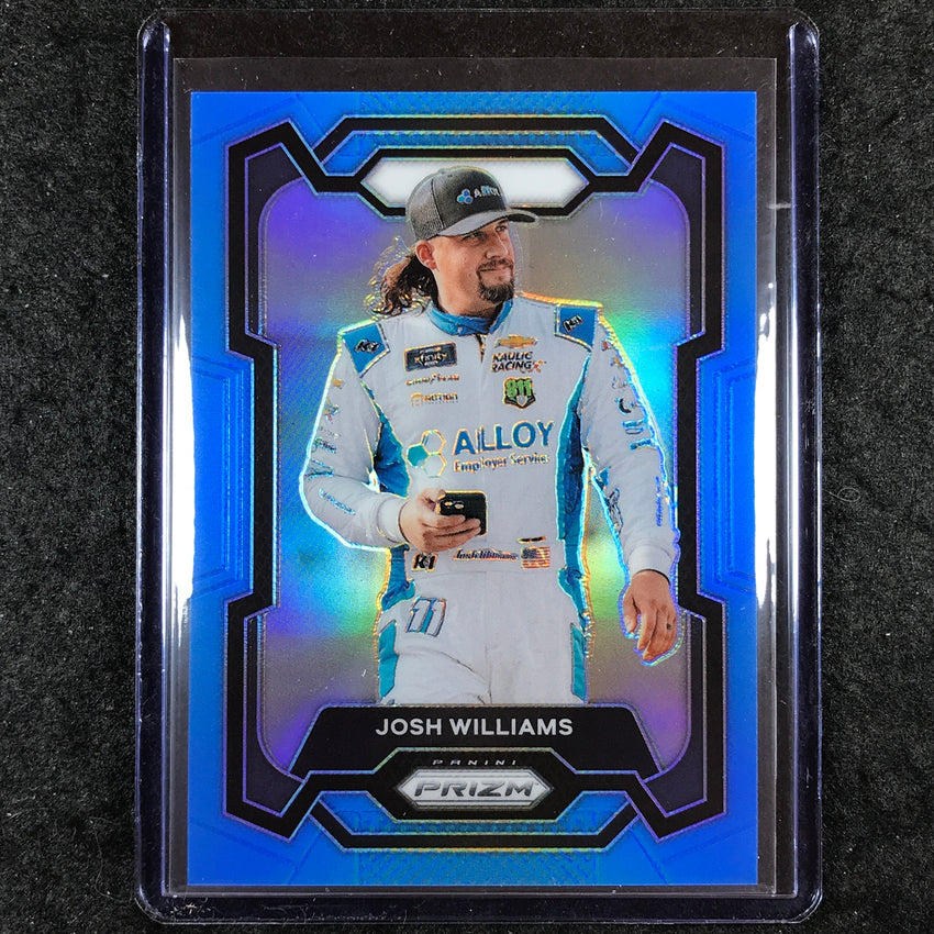 2024 Prizm NASCAR Racing JOSH WILLIAMS Base Carolina Blue 26/49 #82
