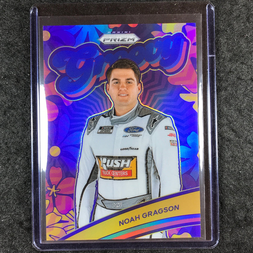 2024 Prizm NASCAR Racing NOAH GRAGSON Groovy Blue 5/49 #17