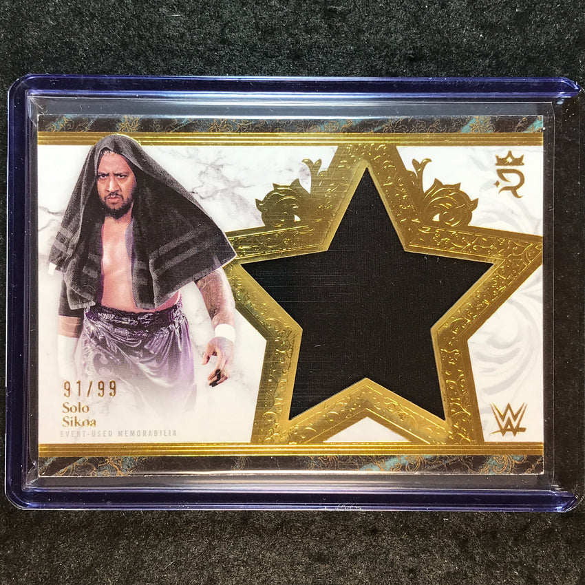 2025 Topps Royalty WWE SOLO SIKOA Star Relics 91/99