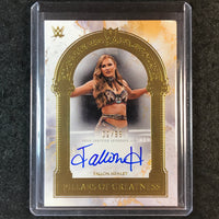 2025 Topps Royalty WWE FALLON HENLEY Pillars of Greatness Signatures Auto 2/99