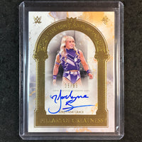 2025 Topps Royalty WWE JORDYNNE GRACE Pillars of Greatness Rookie Auto 35/99