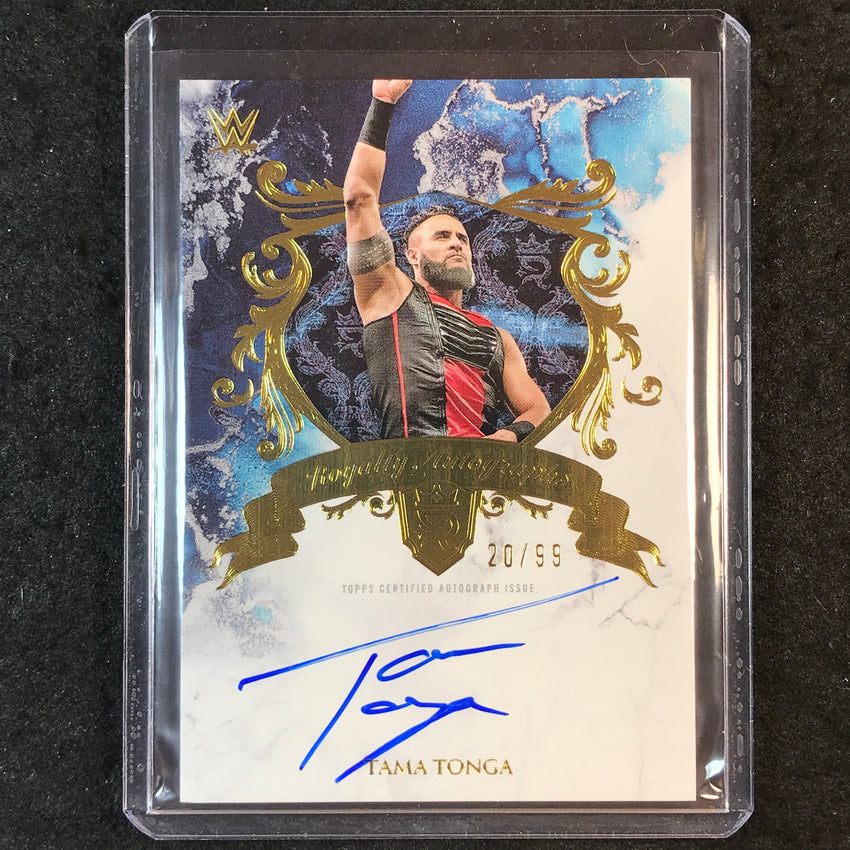 2025 Topps Royalty WWE TAMA TONGA Royalty Autographs 20/99