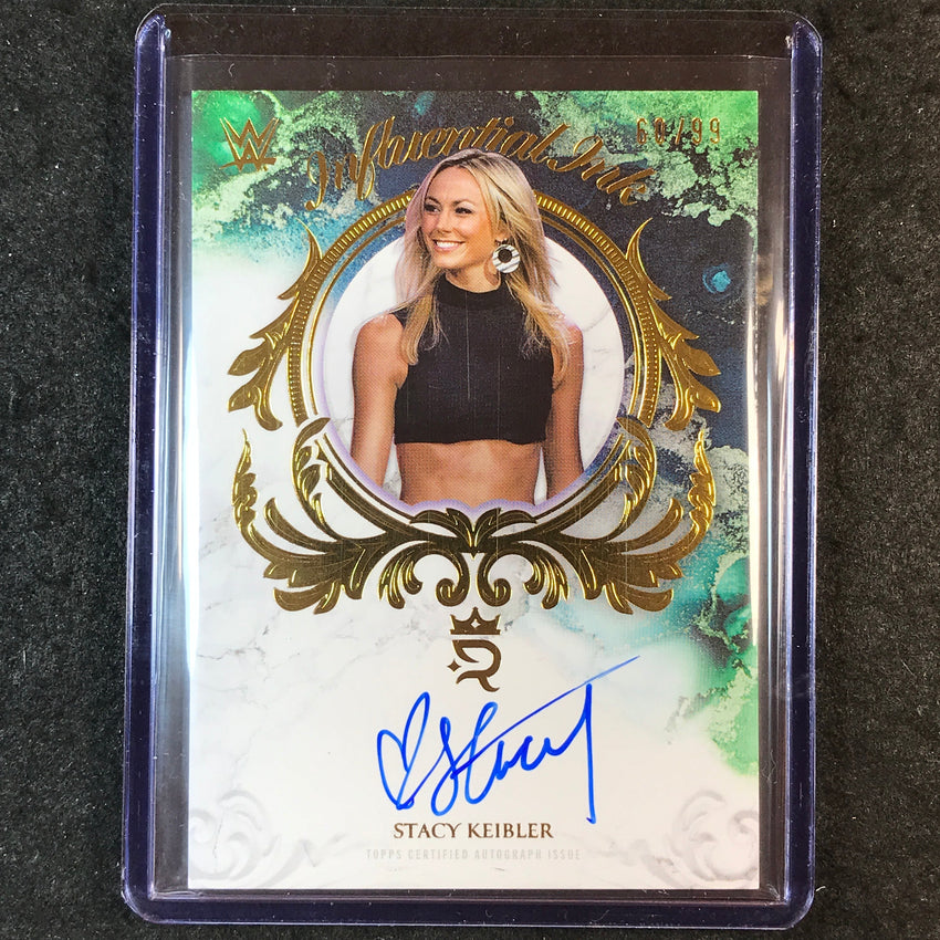 2025 Topps Royalty WWE STACY KEIBLER Influential Ink Auto 60/99