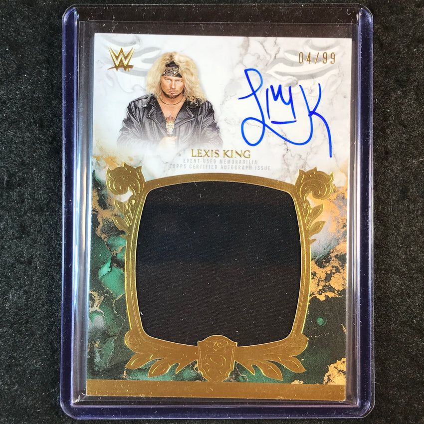 2025 Topps Royalty WWE LEXIS KING Royalty Relic Auto 4/99