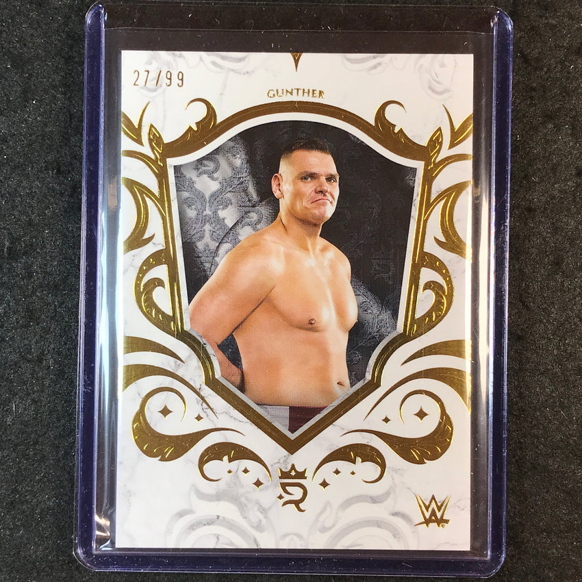 2025 Topps Royalty WWE GUNTHER Base 27/99 #33