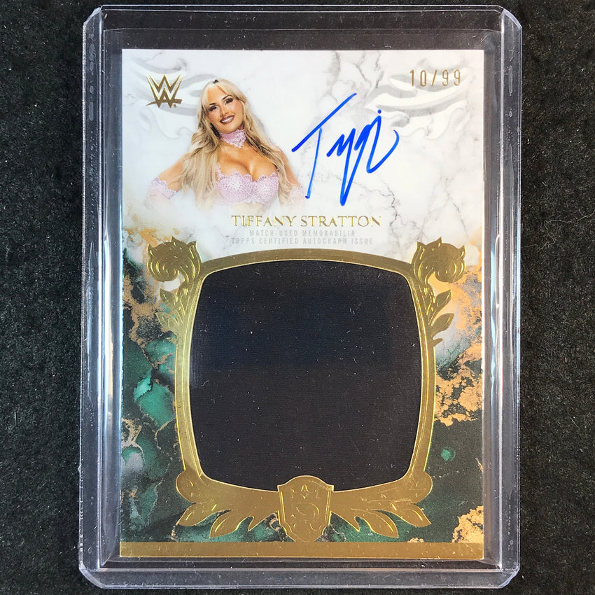 2025 Topps Royalty WWE TIFFANY STRATTON Royalty Relic Auto 10/99