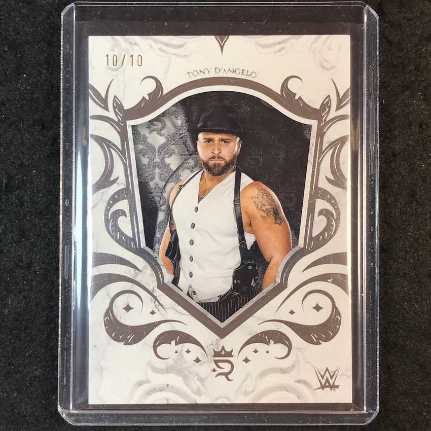 2025 Topps Royalty WWE TONY D'ANGELO Base Silver 10/10 #74