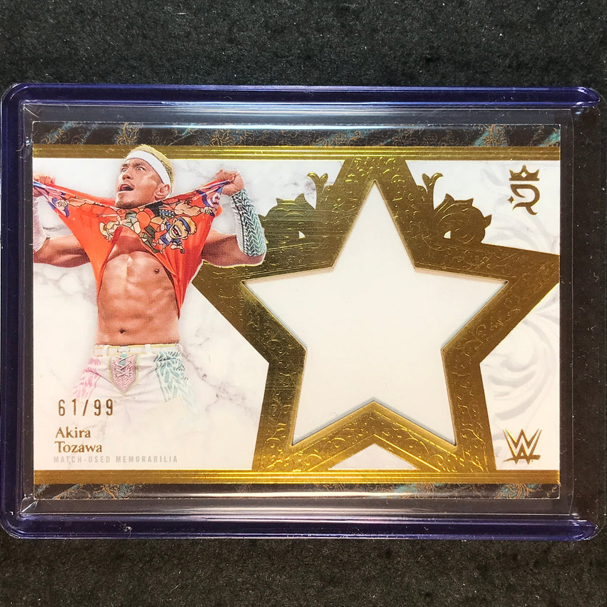 2025 Topps Royalty WWE AKIRA TOZAWA Star Relics 61/99