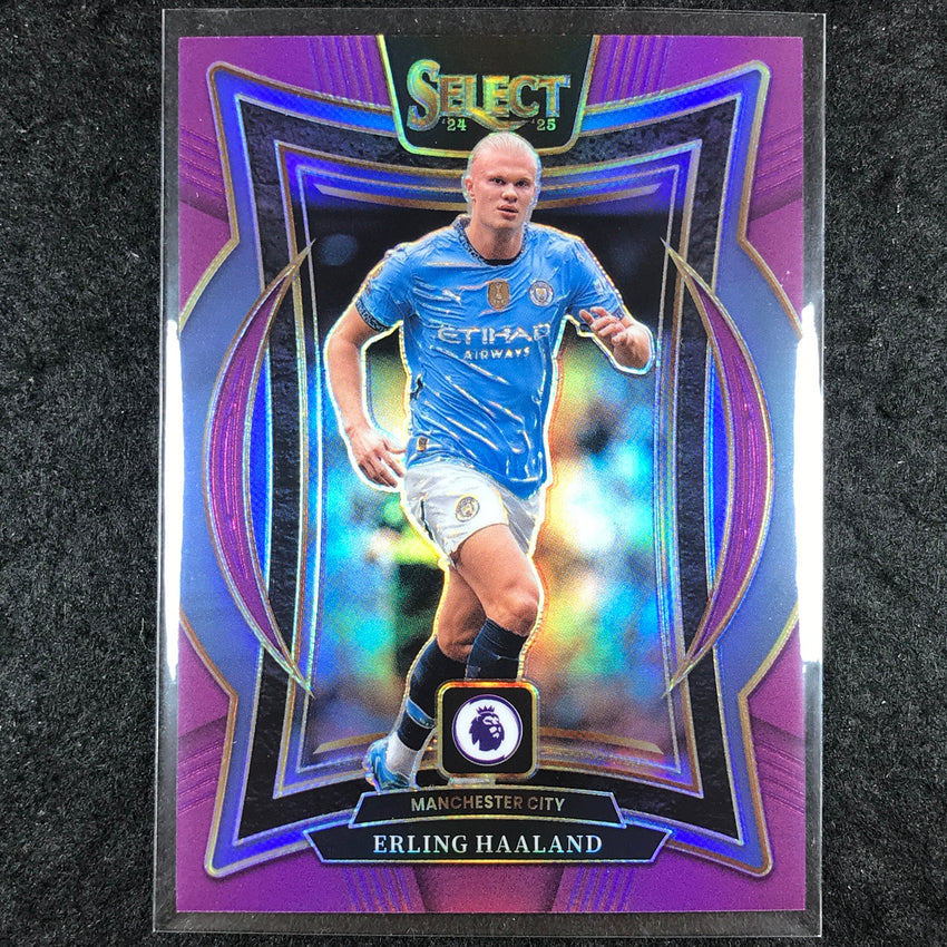 2024-25 Select EPL ERLING HAALAND Terrace Purple /140 #51