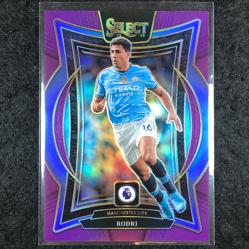 2024-25 Select EPL RODRI Terrace Purple /140 #52