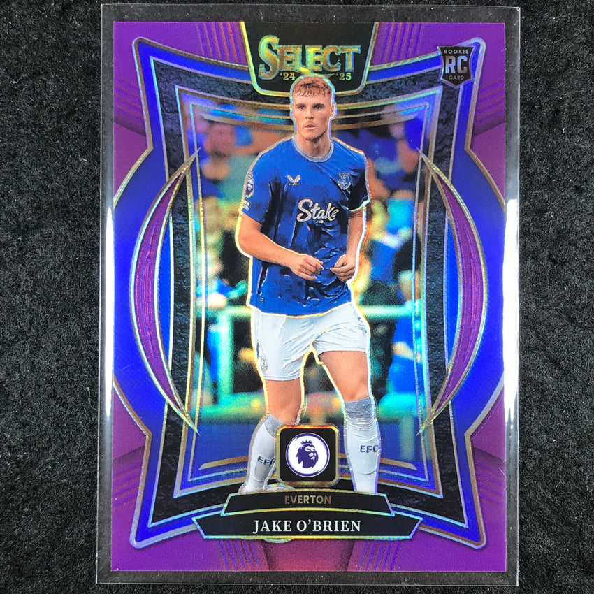 2024-25 Select EPL JAKE O'BRIEN Terrace Rookie Purple /140 #57