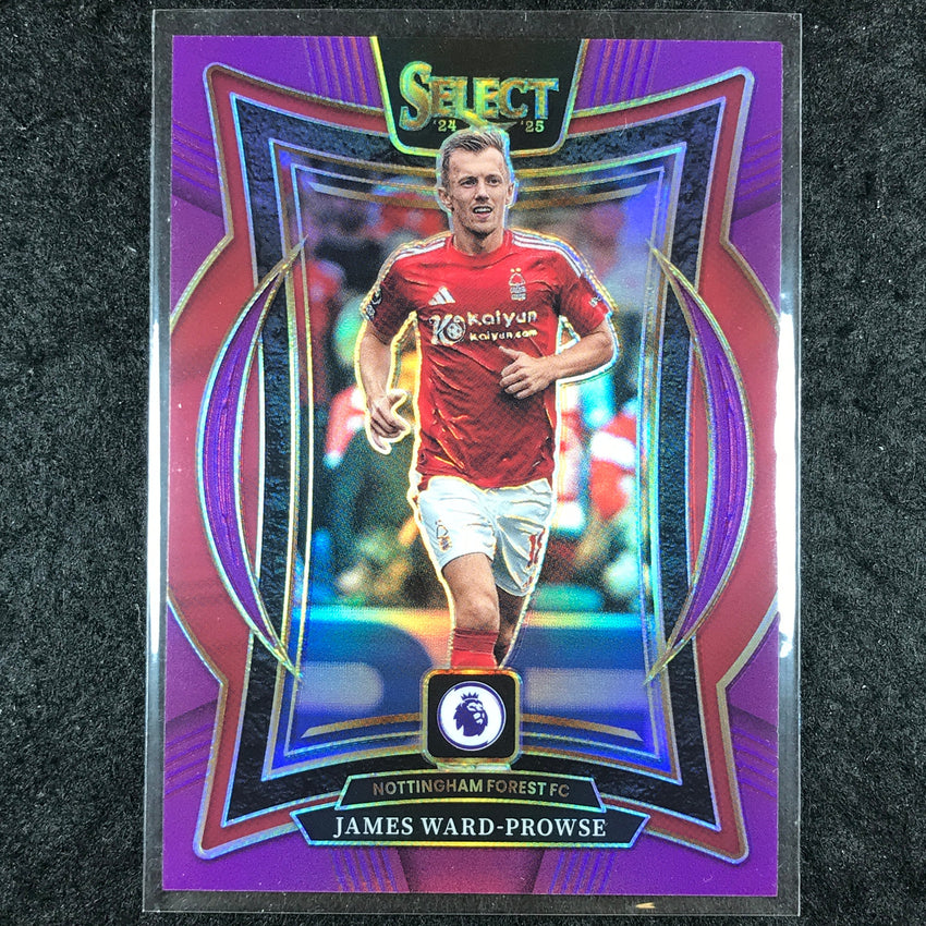 2024-25 Select EPL JAMES WARD-PROWSE Terrace Purple /140 #72