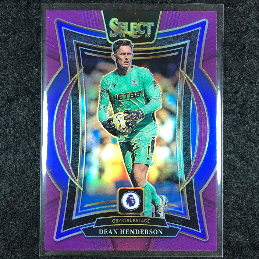 2024-25 Select EPL DEAN HENDERSON Terrace Purple /140 #79