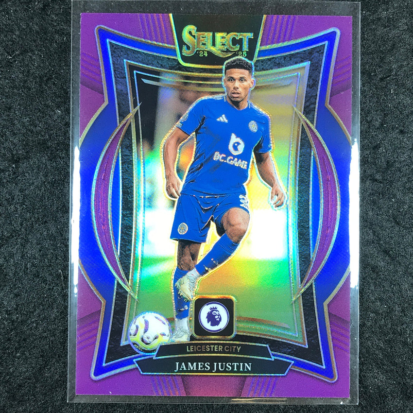 2024-25 Select EPL JAMES JUSTIN Terrace Purple /140 #95