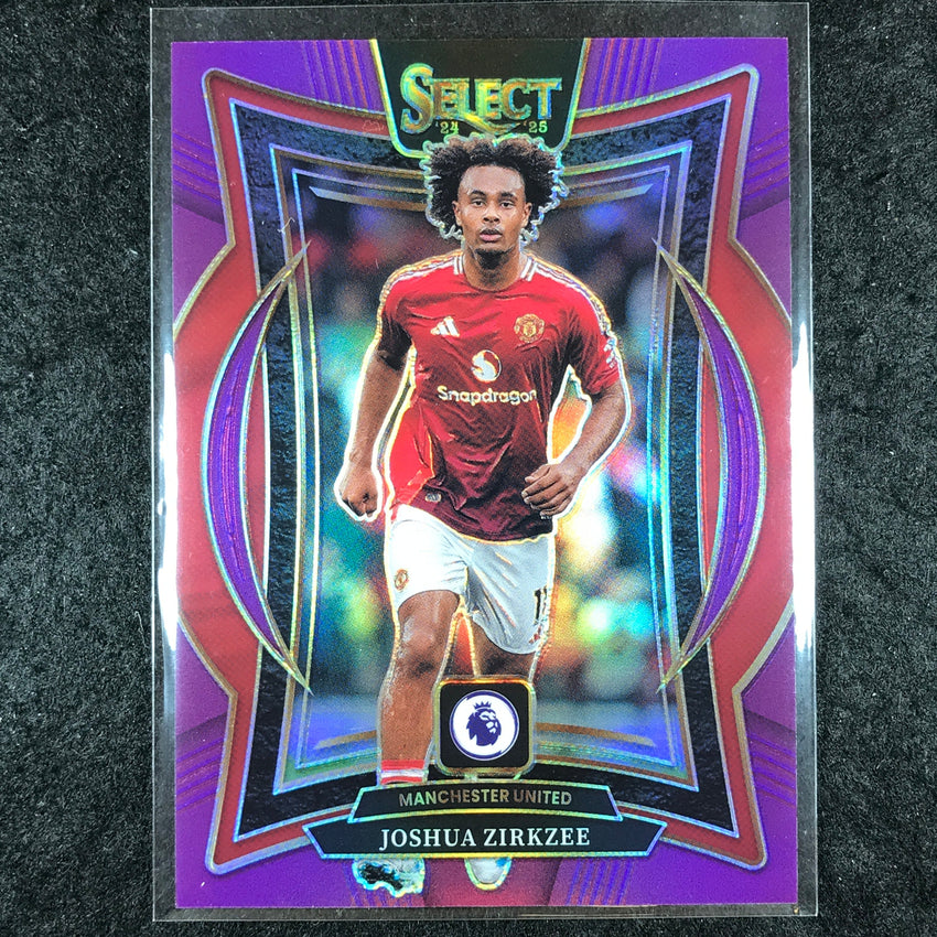 2024-25 Select EPL JOSHUA ZIRKZEE Terrace Purple /140 #99