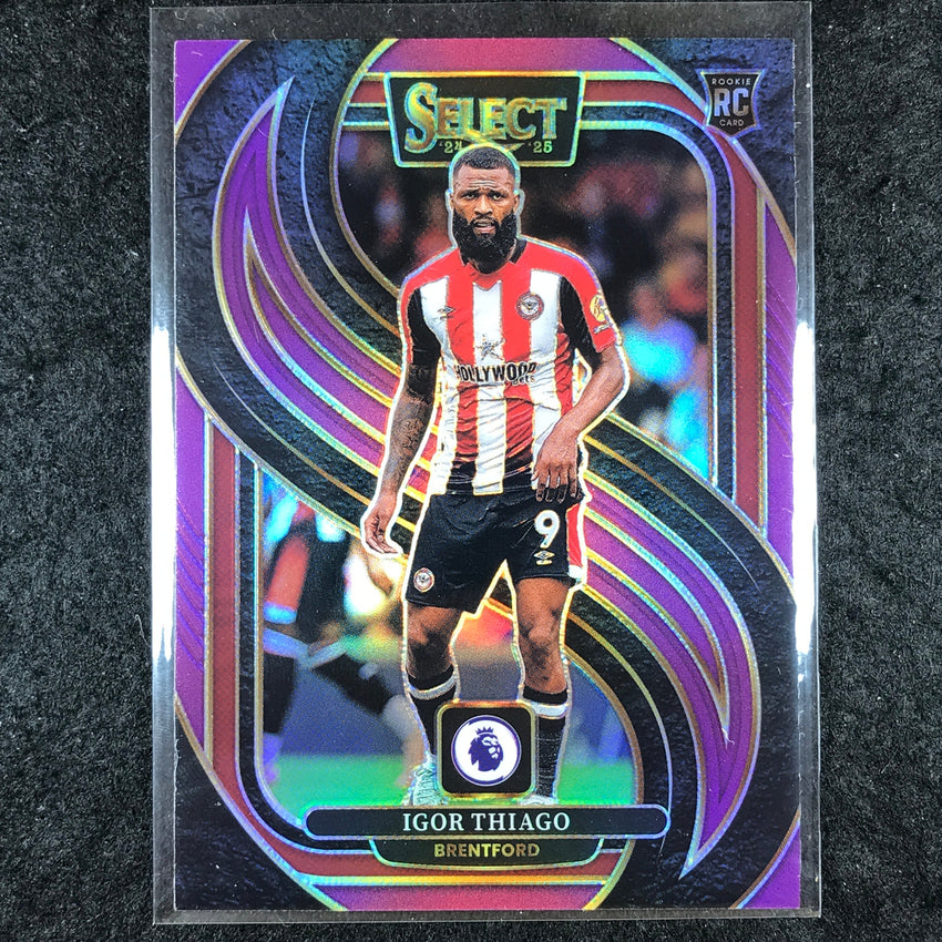 2024-25 Select EPL IGOR THIAGO Mezzanine Rookie Purple /140 #104