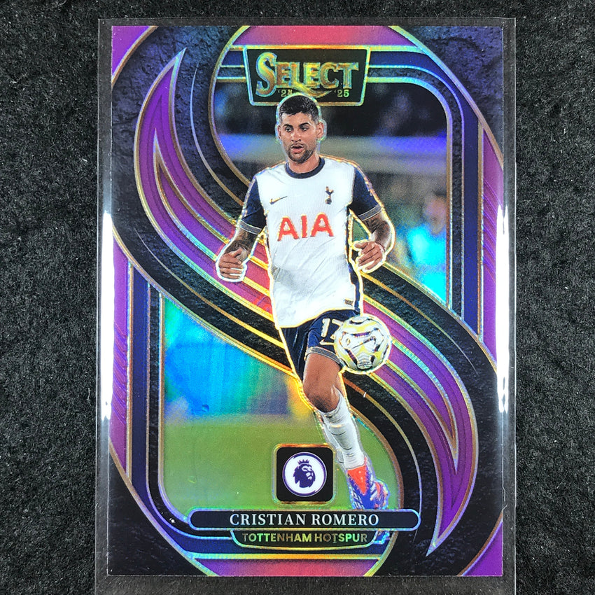 2024-25 Select EPL CRISTIAN ROMERO Mezzanine Purple /140 #109