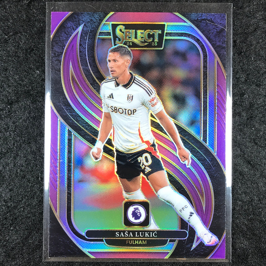 2024-25 Select EPL SASA LUKIC Mezzanine Purple /140 #123