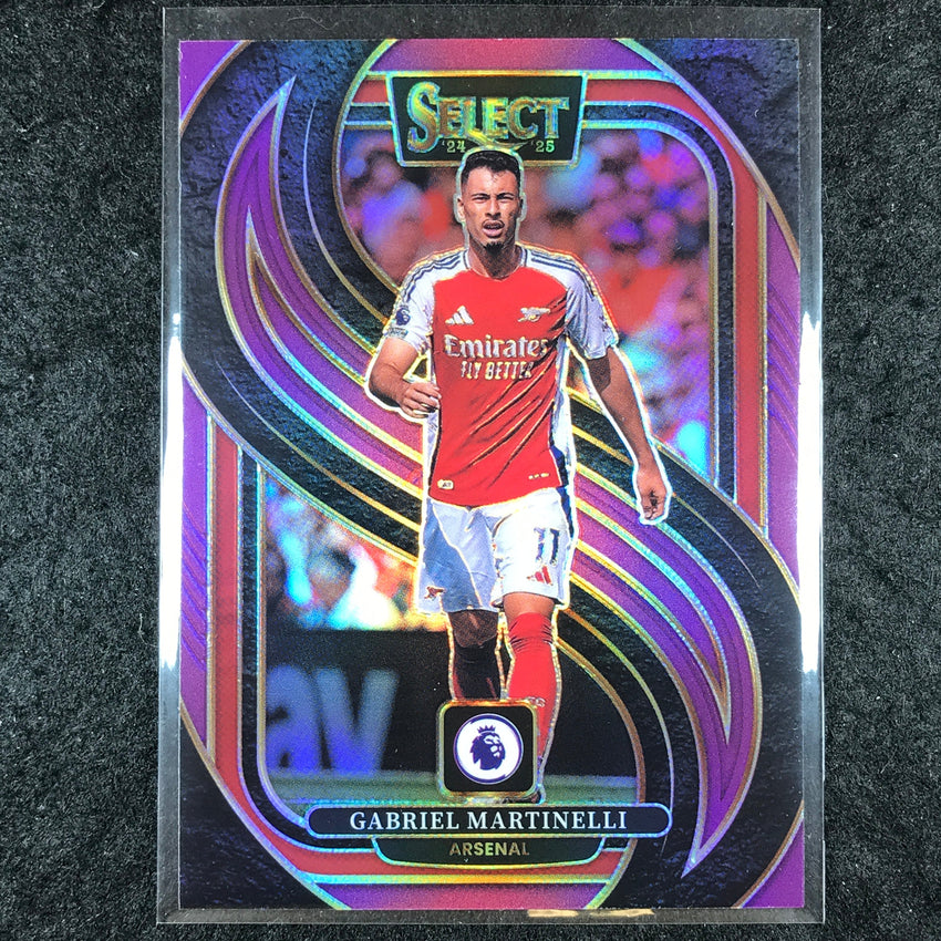 2024-25 Select EPL GABRIEL MARTINELLI Mezzanine Purple /140 #134