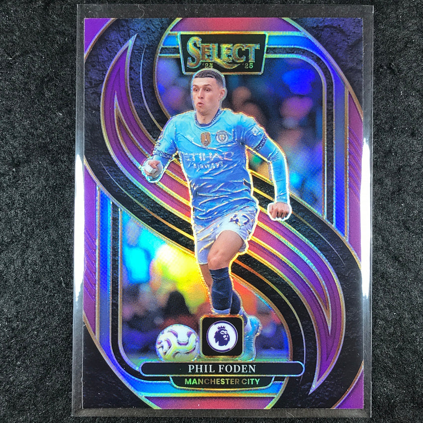 2024-25 Select EPL PHIL FODEN Mezzanine Purple /140 #151