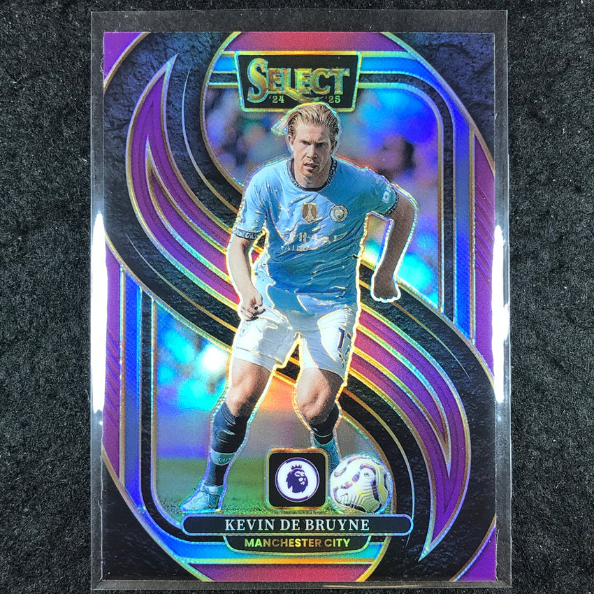2024-25 Select EPL KEVIN DE BRUYNE Mezzanine Purple /140 #155