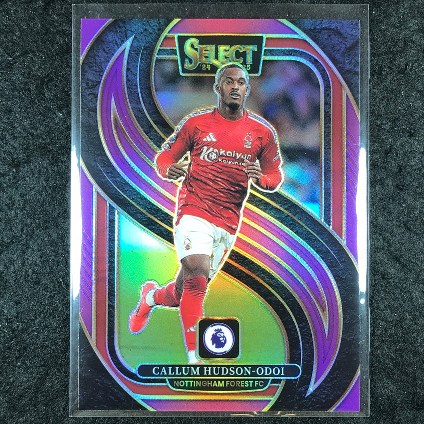 2024-25 Select EPL CALLUM HUDSON-ODOI Mezzanine Purple /140 #173