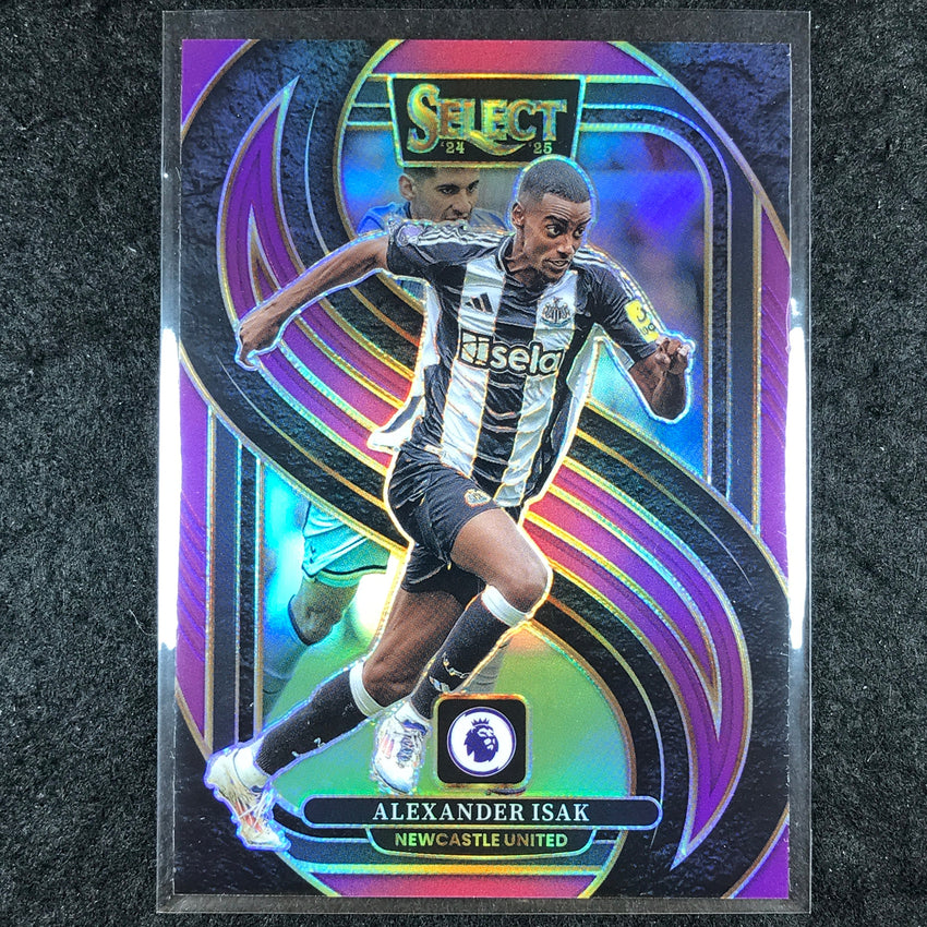 2024-25 Select EPL ALEXANDER ISAK Mezzanine Purple /140 #186