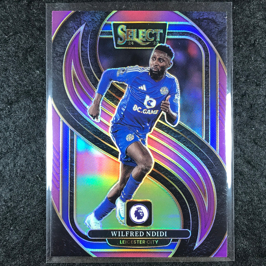 2024-25 Select EPL WILFRED NDIDI Mezzanine Purple /140 #193