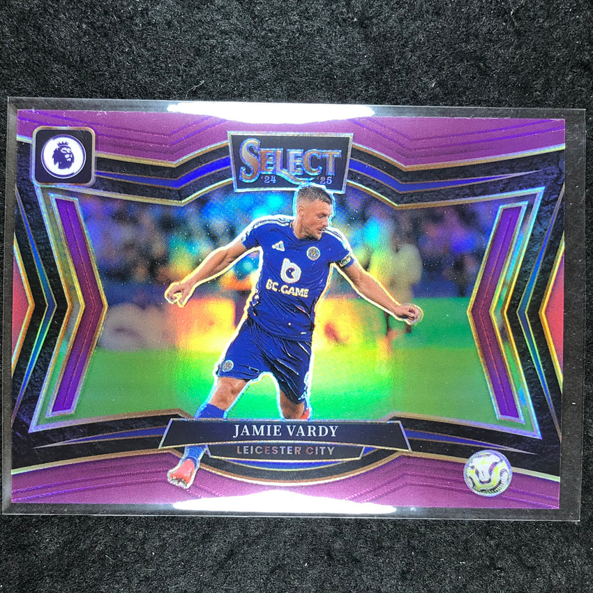 2024-25 Select EPL JAMIE VARDY Field Level Purple /140 #216