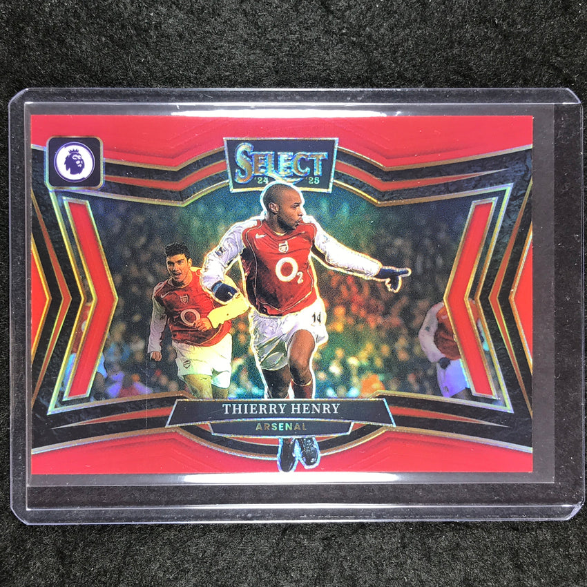2024-25 Select EPL THIERRY HENRY Field Level Red #248