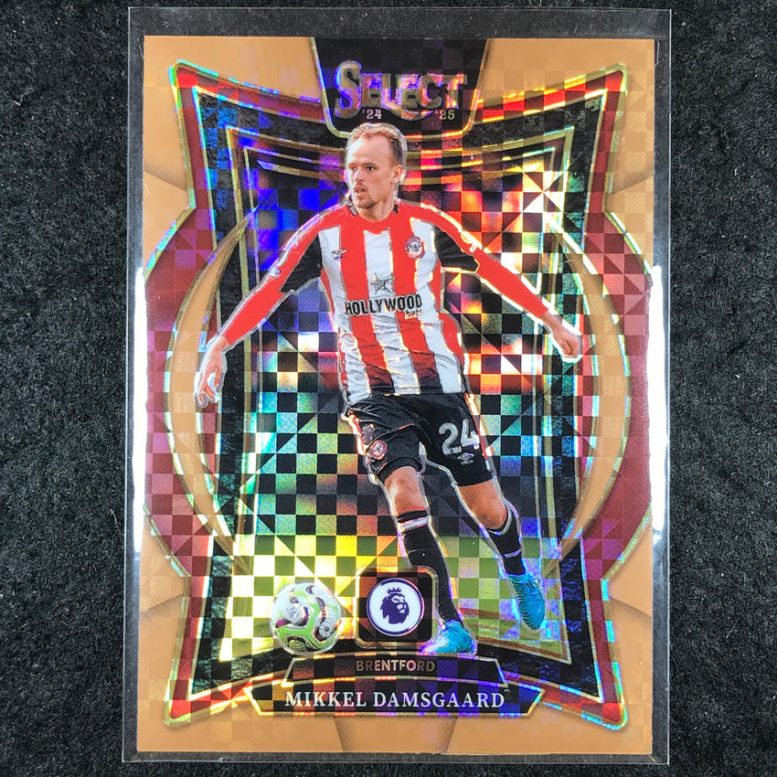 2024-25 Select EPL MIKKEL DAMSGAARD Terrace Bronze Checker /125 #4