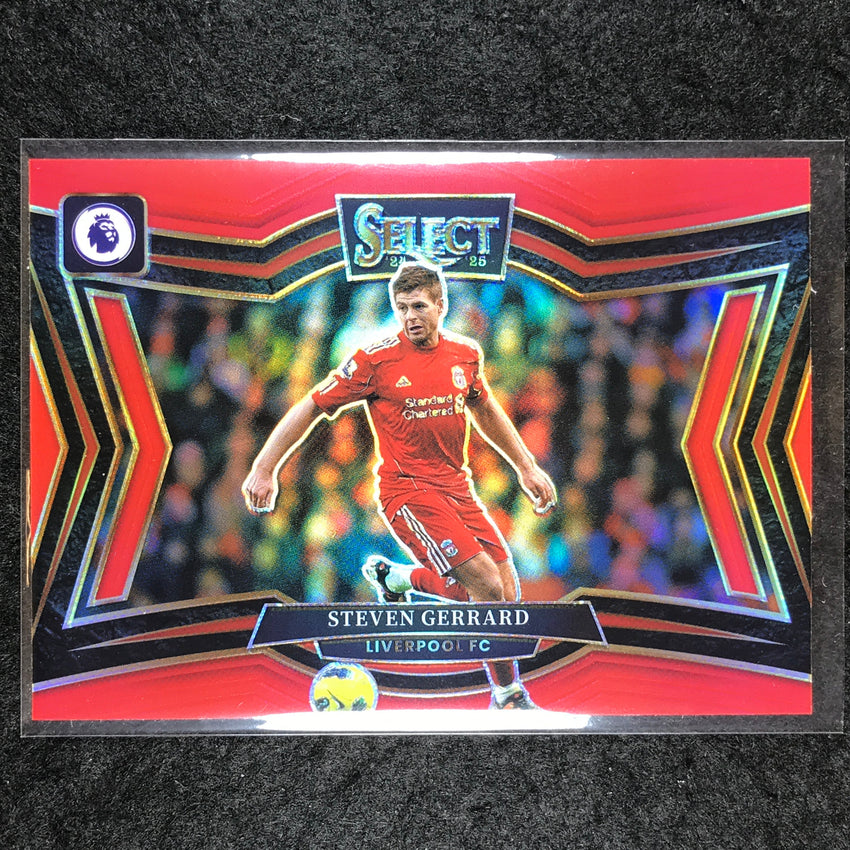 2024-25 Select EPL STEVEN GERRARD Field Level Red #247