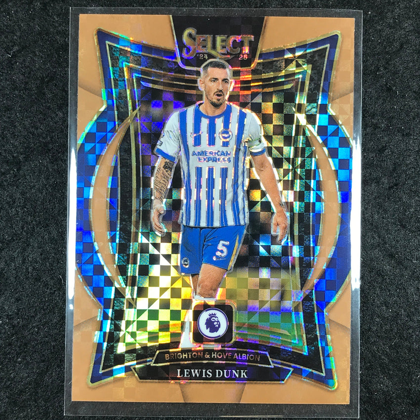 2024-25 Select EPL LEWIS DUNK Terrace Bronze Checker /125 #38