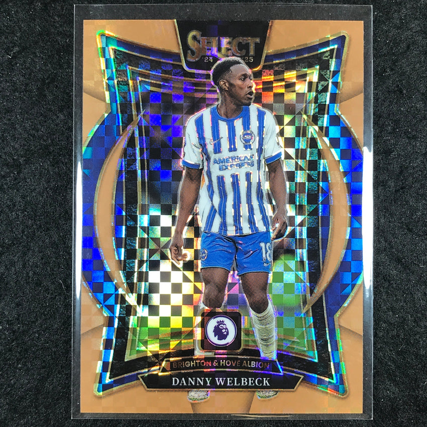 2024-25 Select EPL DANNY WELBECK Terrace Bronze Checker /125 #40