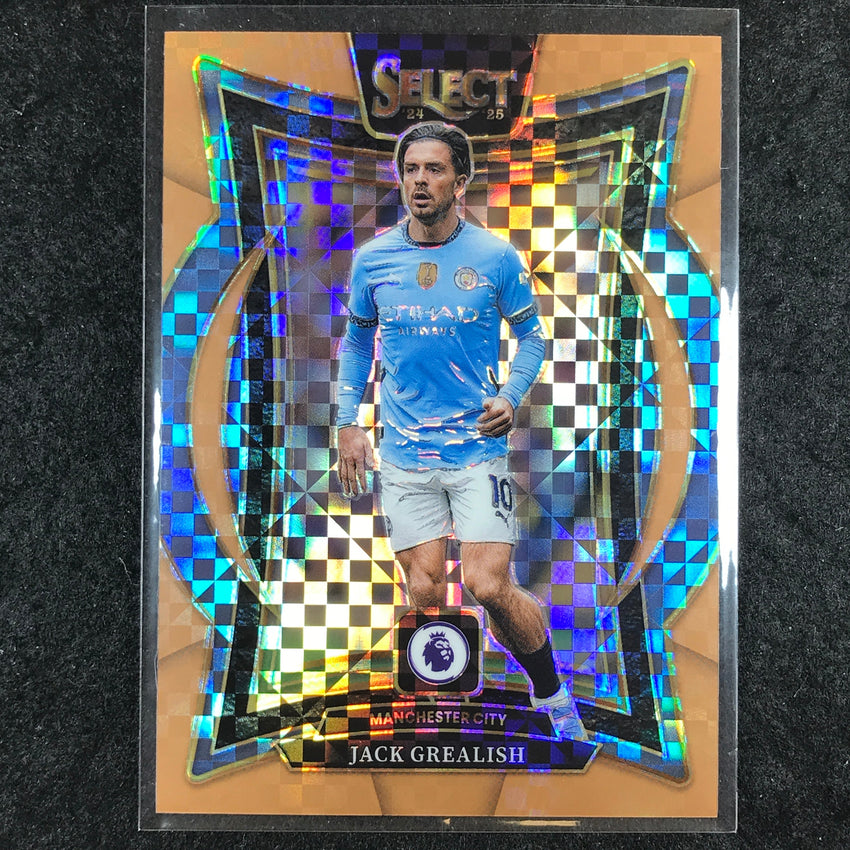 2024-25 Select EPL JACK GREALISH Terrace Bronze Checker /125 #53
