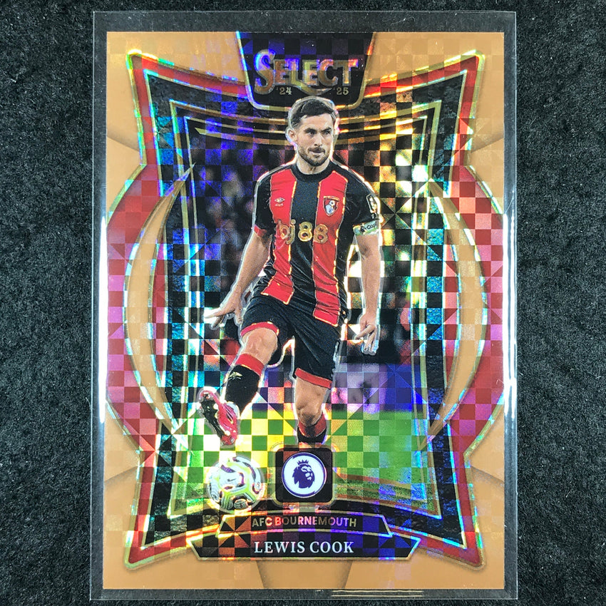 2024-25 Select EPL LEWIS COOK Terrace Bronze Checker /125 #64