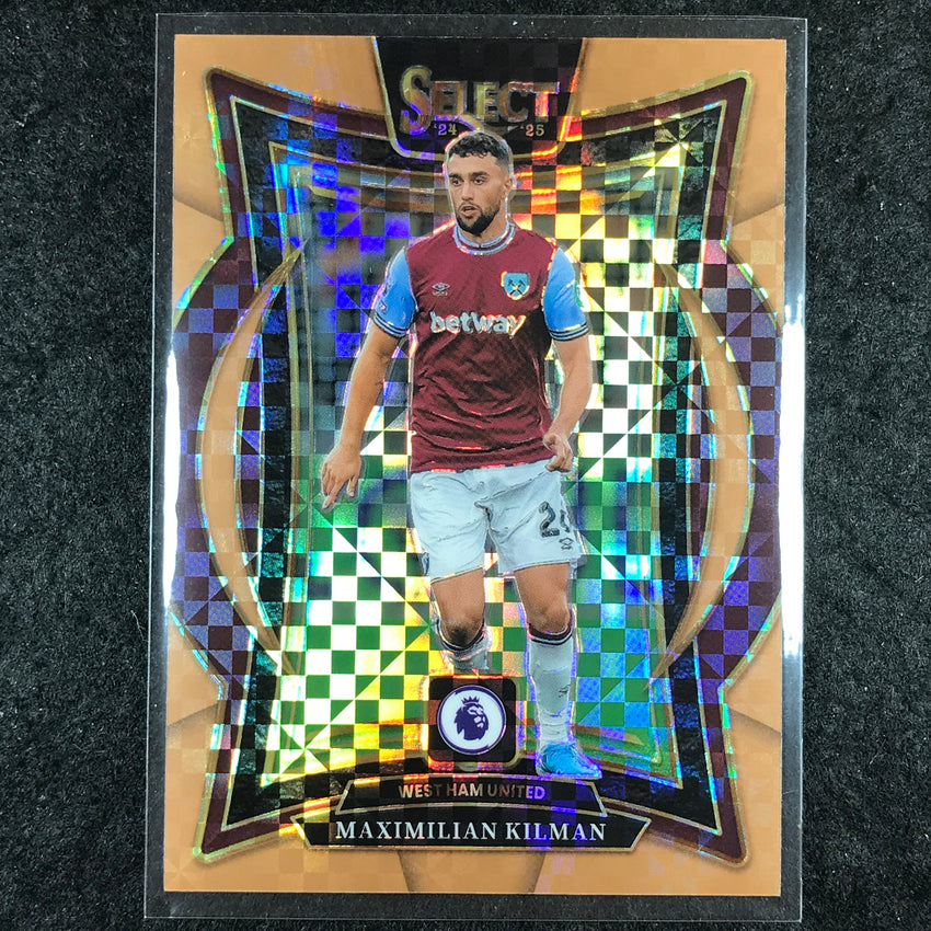 2024-25 Select EPL MAXIMILIAN KILMAN Terrace Bronze Checker /125 #66
