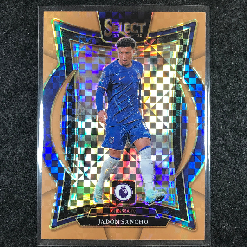 2024-25 Select EPL JADON SANCHO Terrace Bronze Checker /125 #82