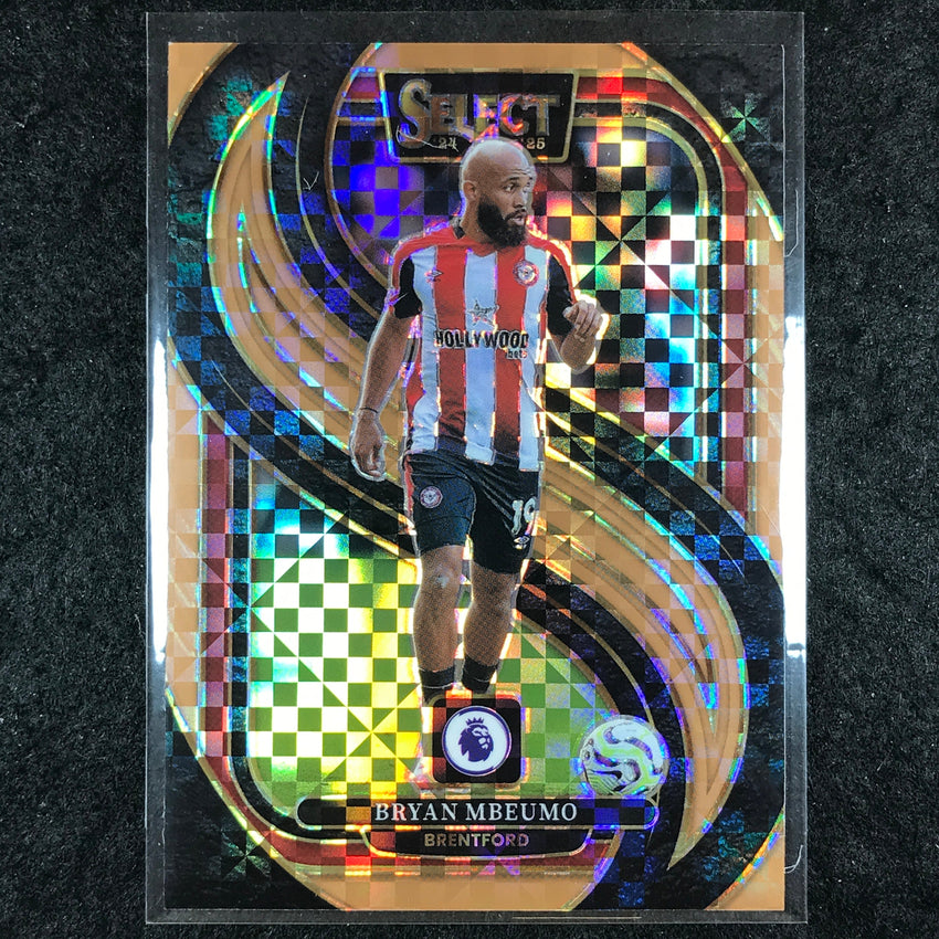 2024-25 Select EPL BRYAN MBEUMO Mezzanine Bronze Checker /125 #105