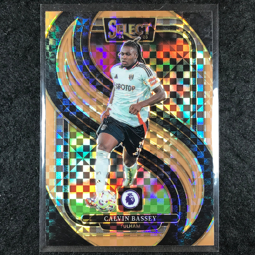 2024-25 Select EPL CALVIN BASSEY Mezzanine Bronze Checker /125 #121