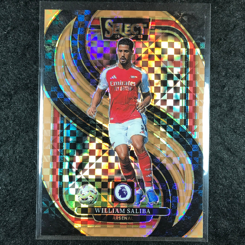 2024-25 Select EPL WILLIAM SALIBA Mezzanine Bronze Checker /125 #131