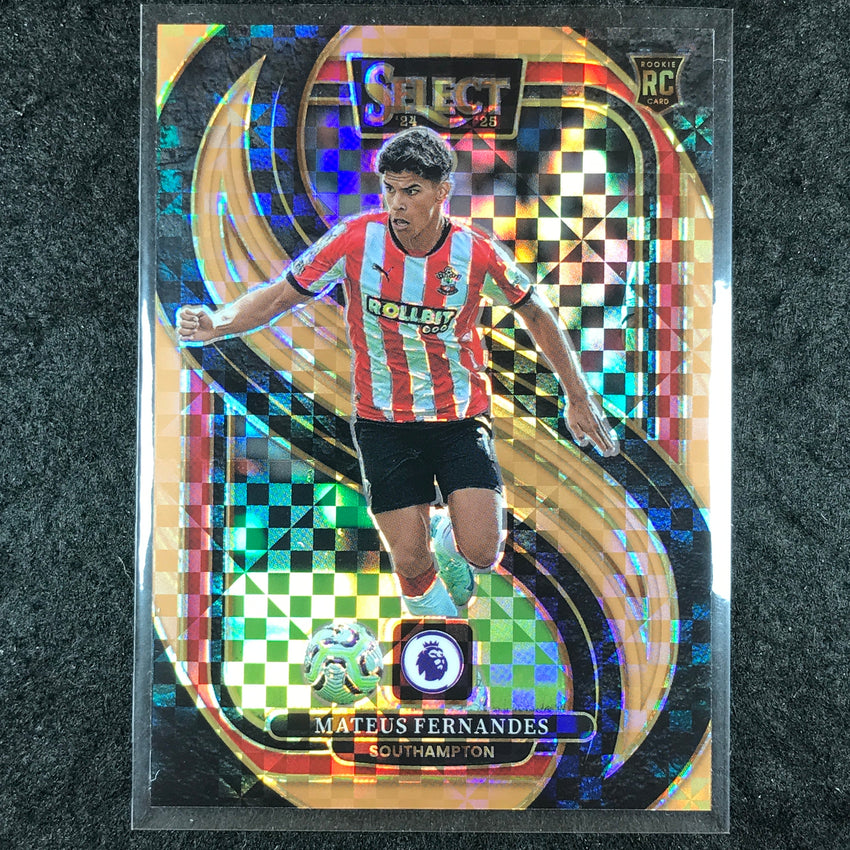 2024-25 Select EPL MATEUS FERNANDES Mezzanine Rookie Bronze Checker /125 #149
