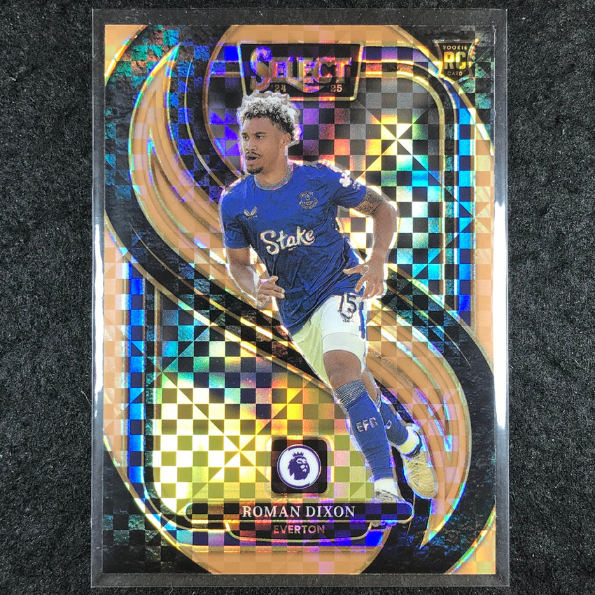 2024-25 Select EPL ROMAN DIXON Mezzanine Rookie Bronze Checker /125 #158