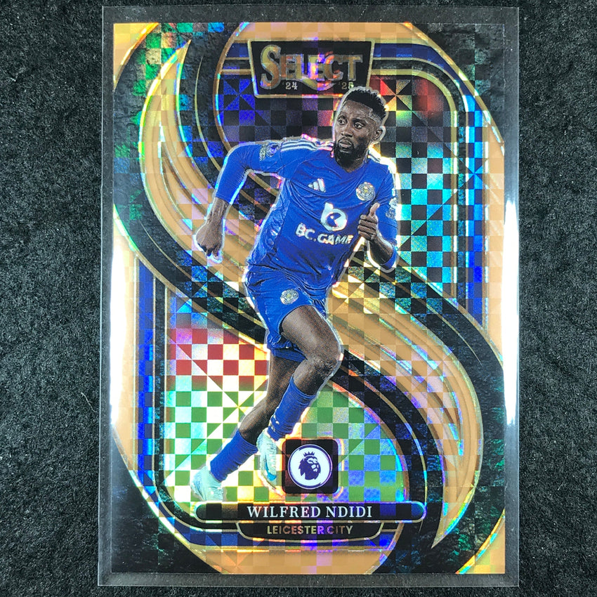 2024-25 Select EPL WILFRED NDIDI Mezzanine Bronze Checker /125 #193
