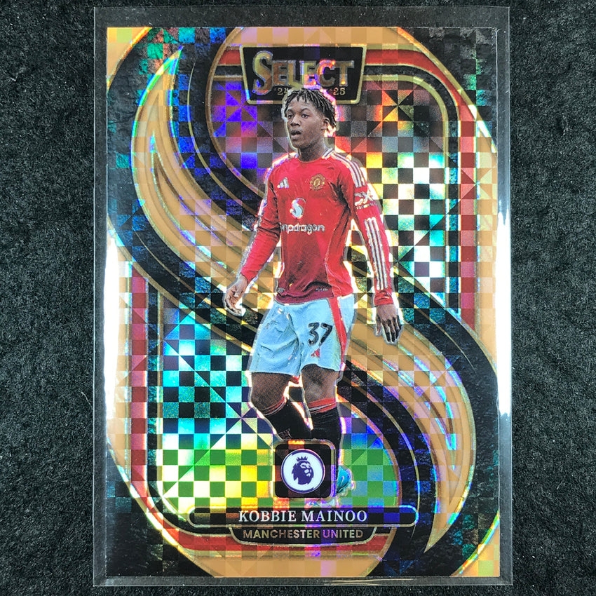 2024-25 Select EPL KOBBIE MAINOO Mezzanine Bronze Checker /125 #199