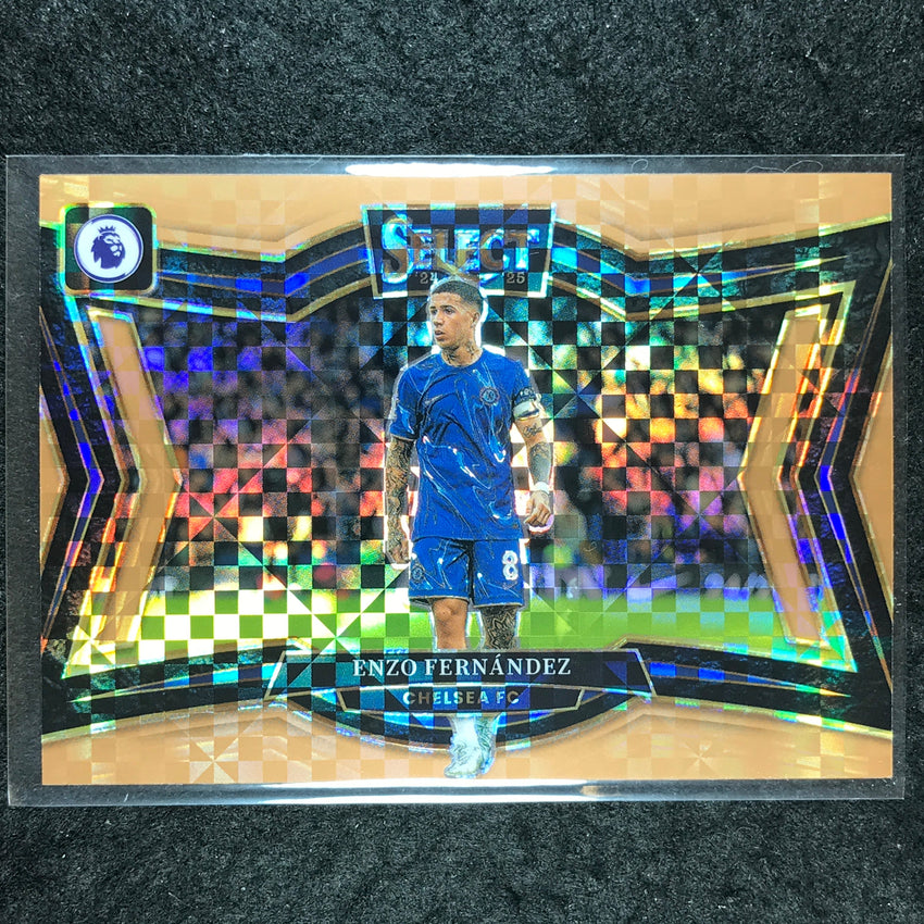 2024-25 Select EPL ENZO FERNANDEZ Field Level Bronze Checker /125 #214